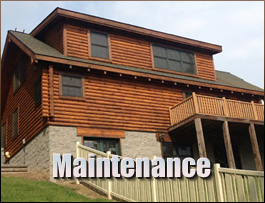  Lewiston Woodville, North Carolina Log Home Maintenance